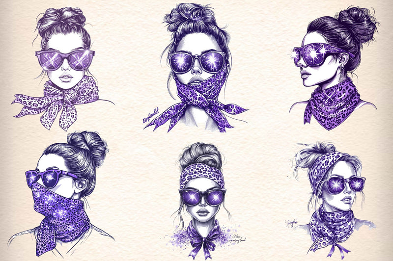 Breast Cancer Awareness Clipart Bundle 1 - CraftNest - Digital Crafting and Art