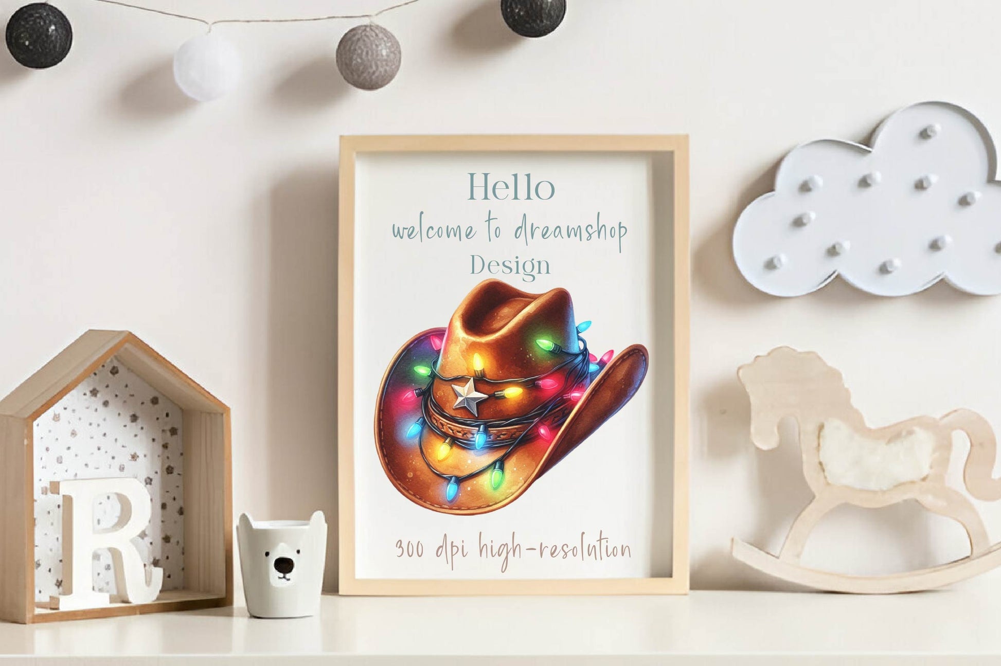 Christmas Cowboy Hat Clipart Bundle - CraftNest - Digital Crafting and Art