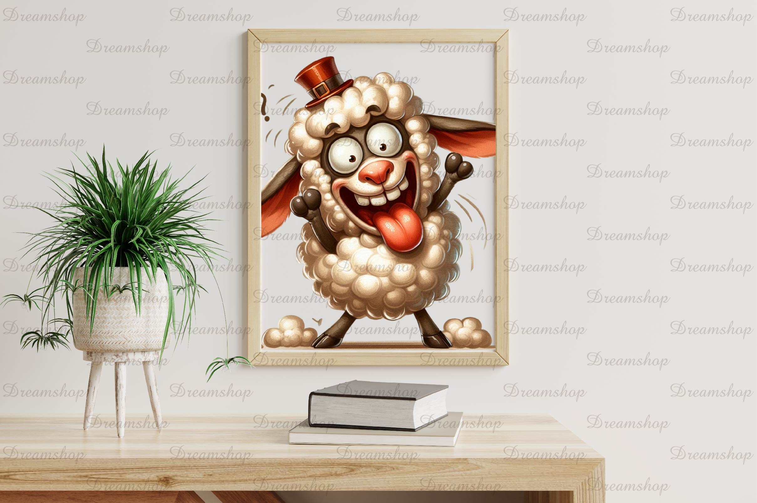 Cute Sheep Funny Sheep Clipart Bundle - CraftNest - Digital Crafting and Art