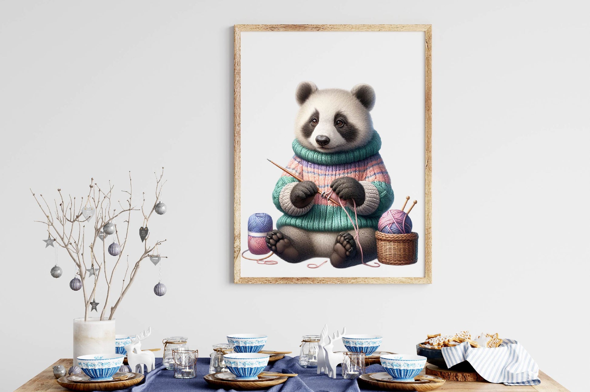 Animal Knitting A Sweater Clipart Bundle - CraftNest - Digital Crafting and Art