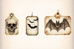 Gothic Vintage Old Tag Clipart Bundle - CraftNest - Digital Crafting and Art