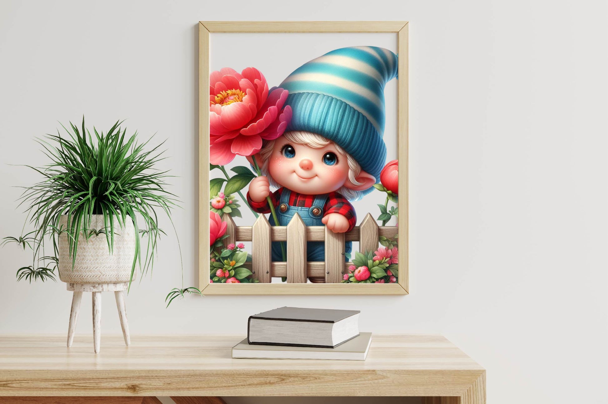 Floral Gnomes Clipart Bundle - CraftNest - Digital Crafting and Art