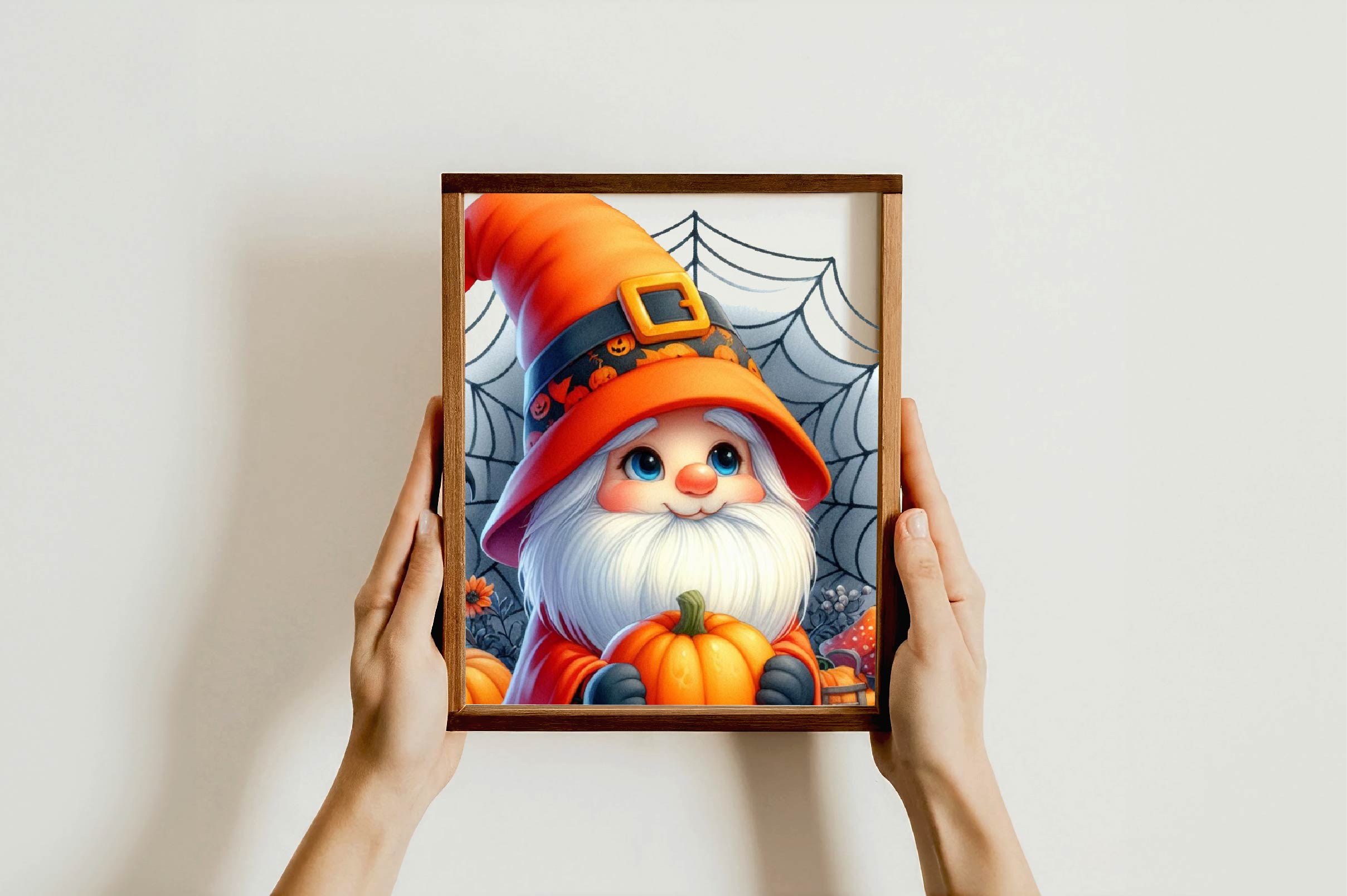 Halloween Gnomes Set Clipart Bundle - CraftNest - Digital Crafting and Art