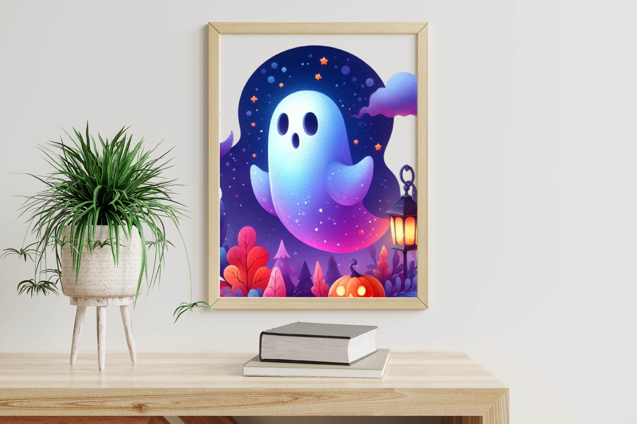 Magic Cute Ghost Clipart Bundle - CraftNest - Digital Crafting and Art