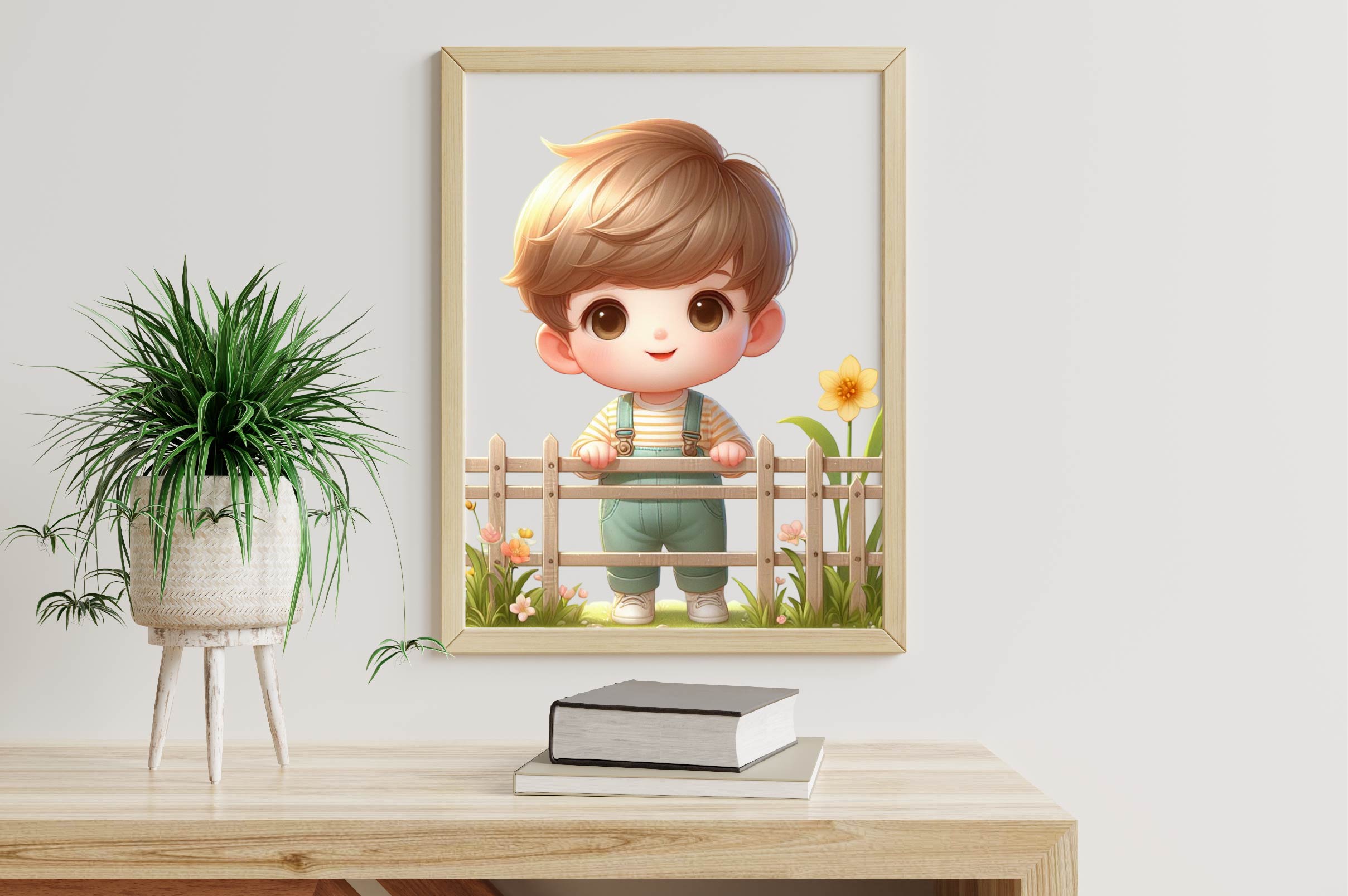 Cute Spring Boy Clipart Bundle - CraftNest - Digital Crafting and Art