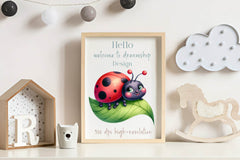 Happy Ladybug Clipart Bundle - CraftNest - Digital Crafting and Art