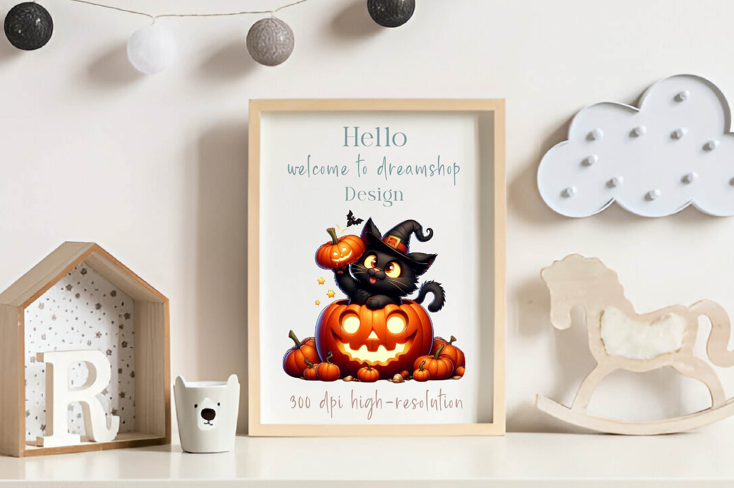 Halloween Black Cat Clipart Bundle 3 - CraftNest - Digital Crafting and Art
