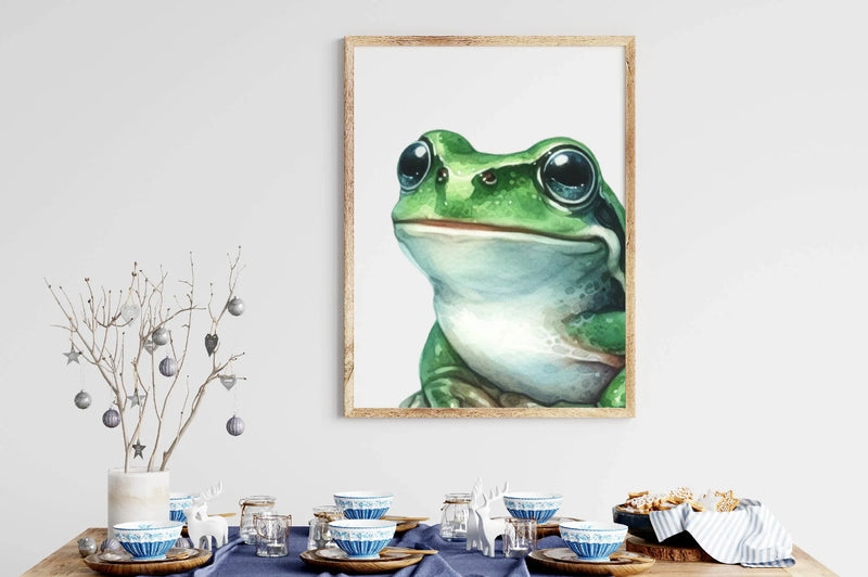 Green Frogs Clipart Bundle - CraftNest - Digital Crafting and Art