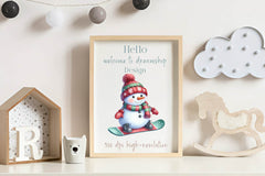 Christmas Snowman Clipart Bundle - CraftNest - Digital Crafting and Art