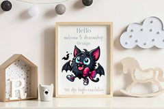 Cute Coquette Bat Bow Halloween Clipart Bundle - CraftNest - Digital Crafting and Art