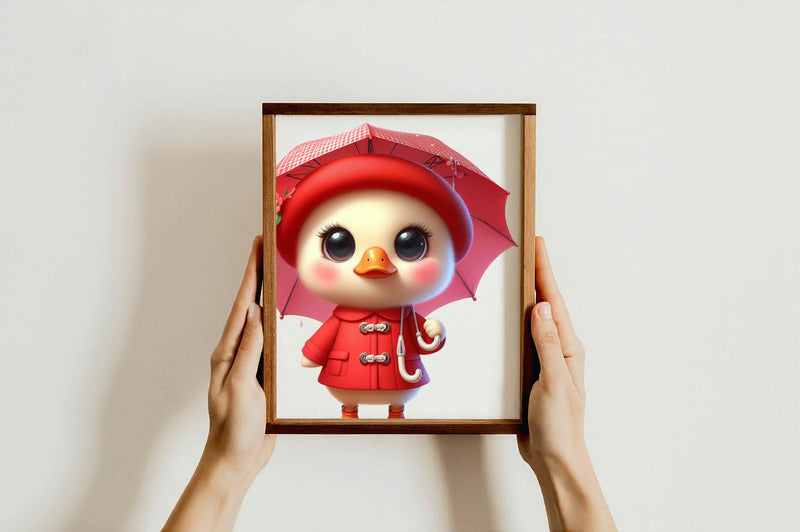 Duck Cute Baby Ducks Clipart Bundle - CraftNest - Digital Crafting and Art