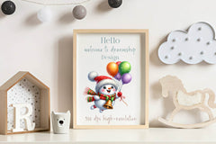 Christmas Balloon Snowman Clipart Bundle - CraftNest - Digital Crafting and Art