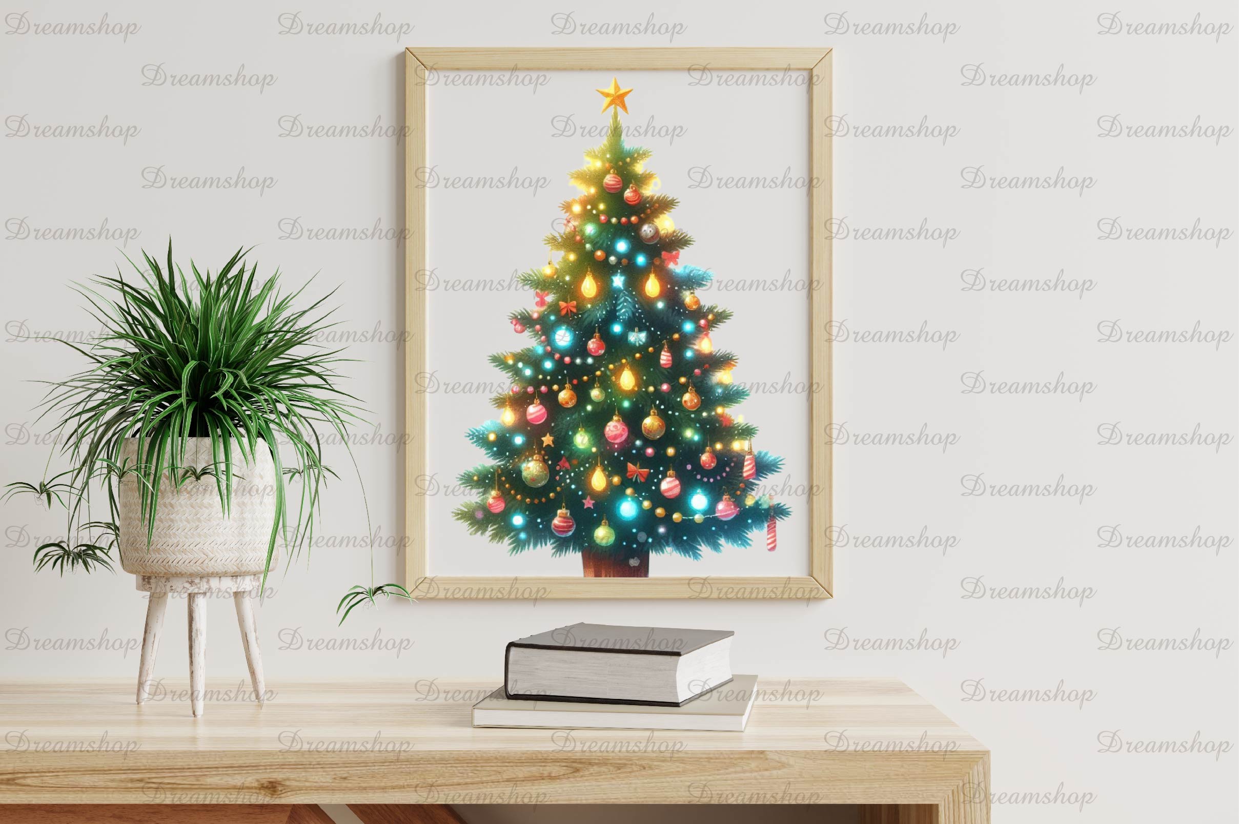Christmas Tree Clipart Bundle 2 - CraftNest - Digital Crafting and Art