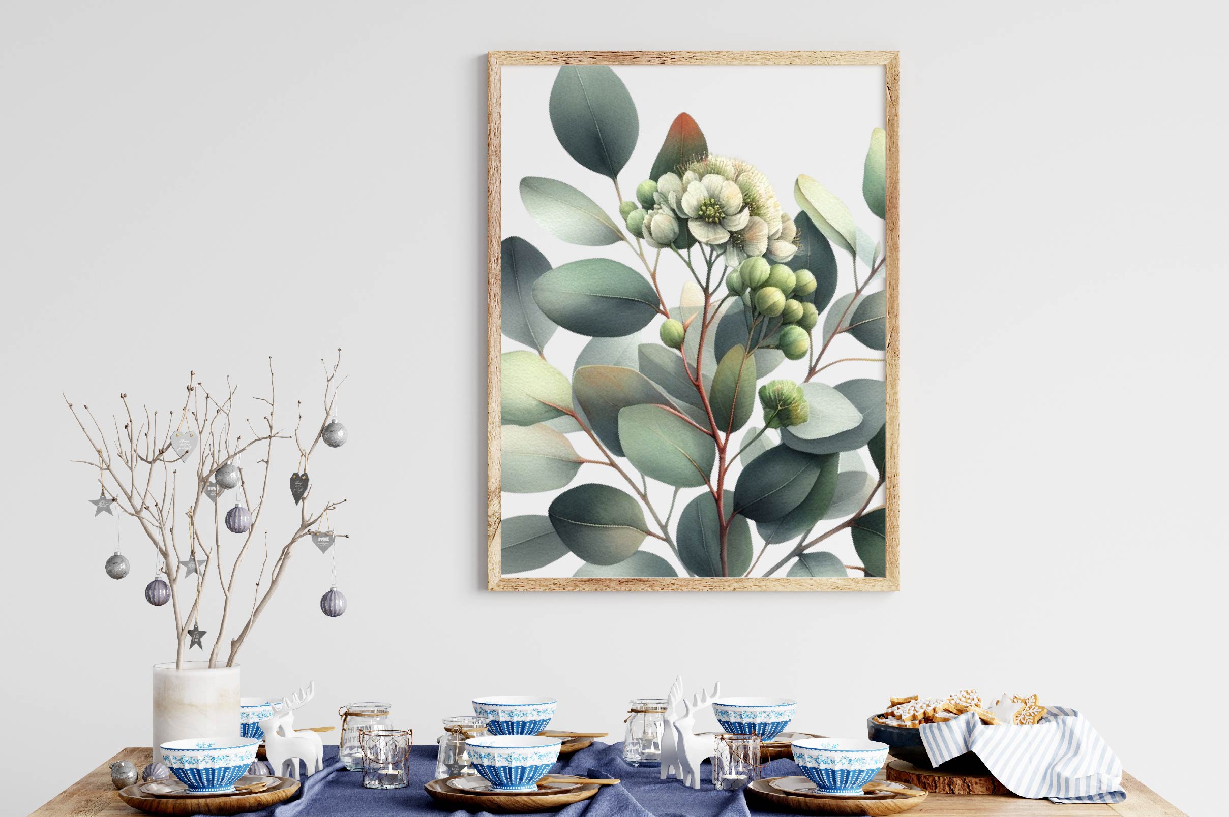 Greenery Bouquets Eucalyptus Clipart Bundle 1 - CraftNest - Digital Crafting and Art