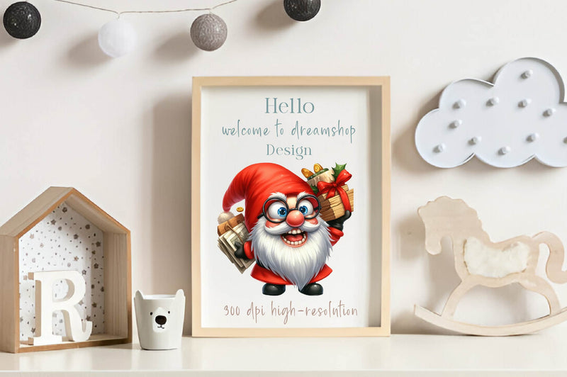 Rock Gnomes Clipart Bundle - CraftNest - Digital Crafting and Art