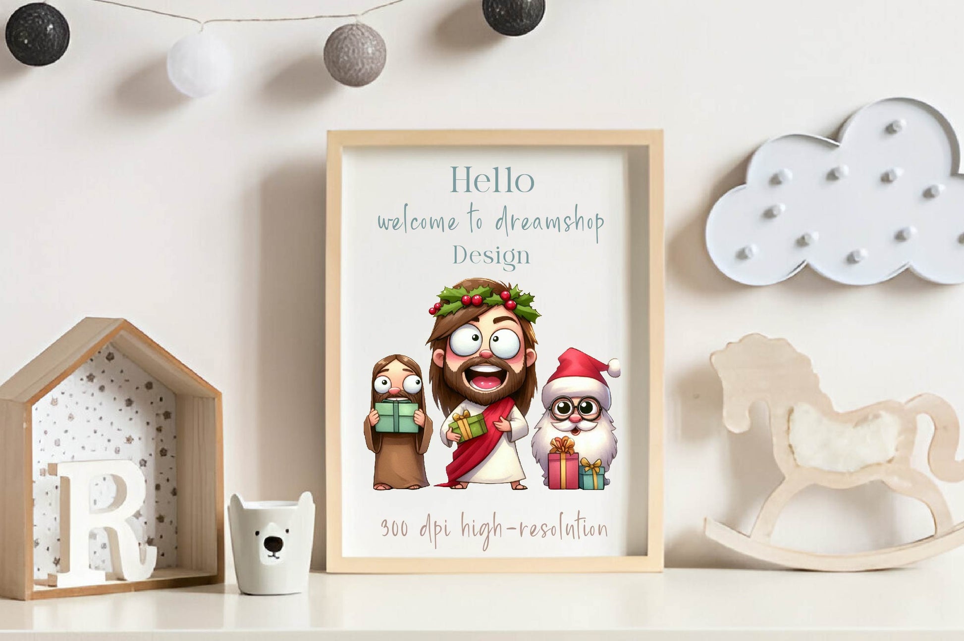 Funny Christmas Jesus Clipart Bundle - CraftNest - Digital Crafting and Art