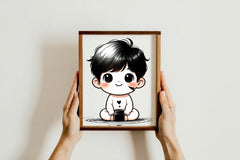 Hand Drawn Children Clipart Bundle - CraftNest - Digital Crafting and Art