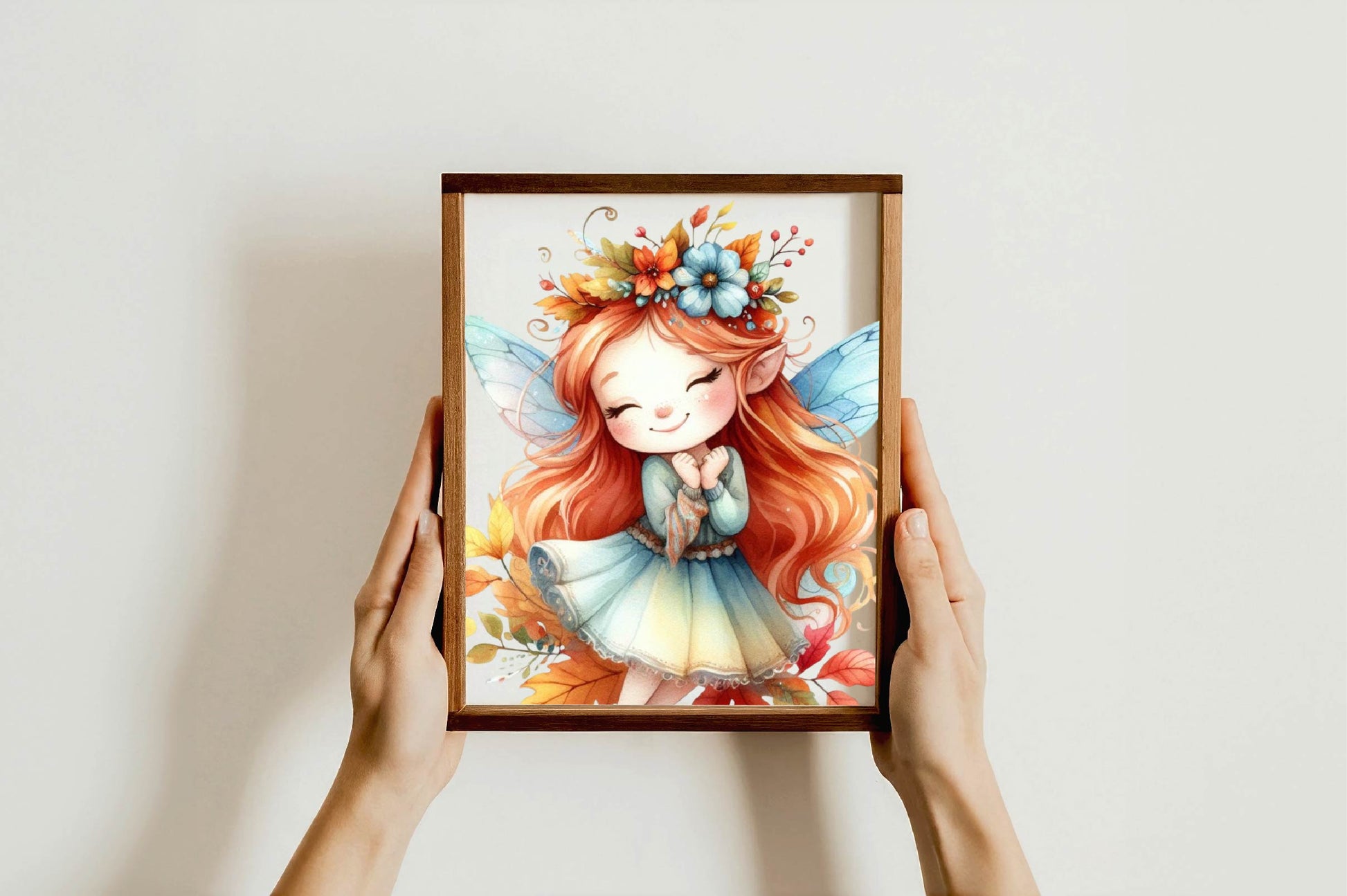 Cute Autumn Fairy Clipart Bundle - CraftNest - Digital Crafting and Art