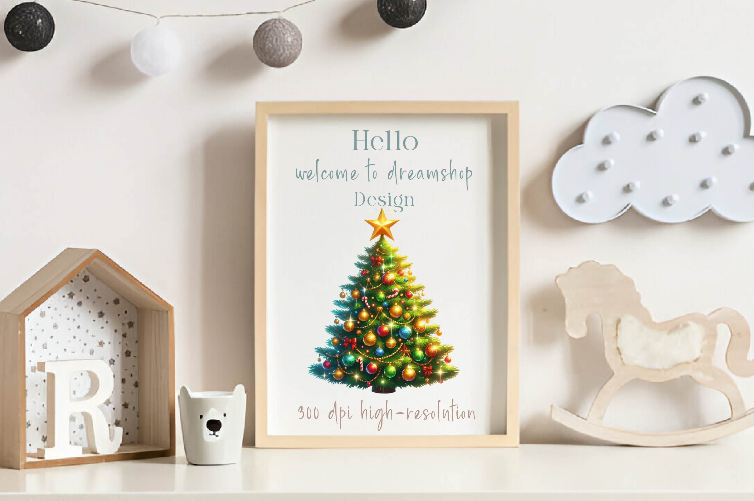 Christmas Tree Clipart Bundle 1 - CraftNest - Digital Crafting and Art