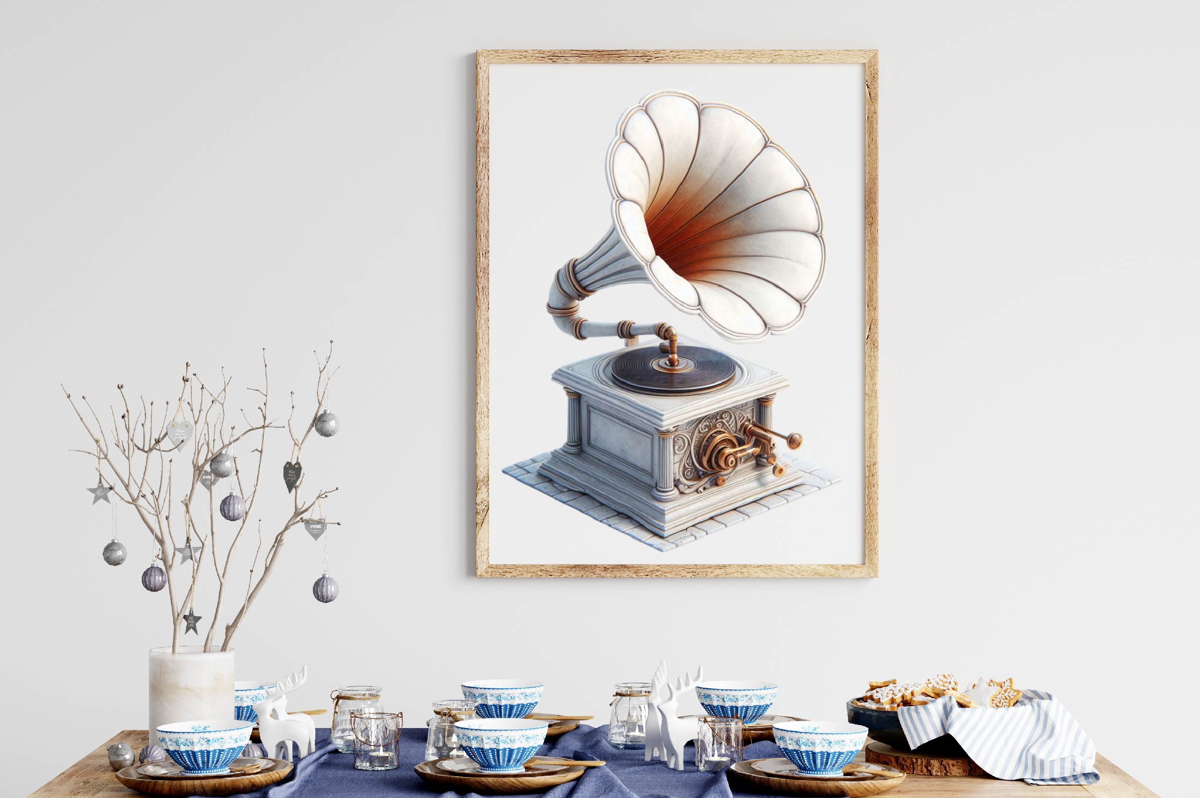 Gramophone Clipart Bundle - CraftNest - Digital Crafting and Art