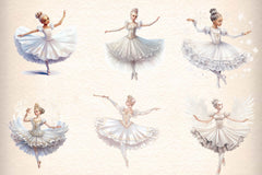 Ballerina Clipart Bundle - CraftNest - Digital Crafting and Art