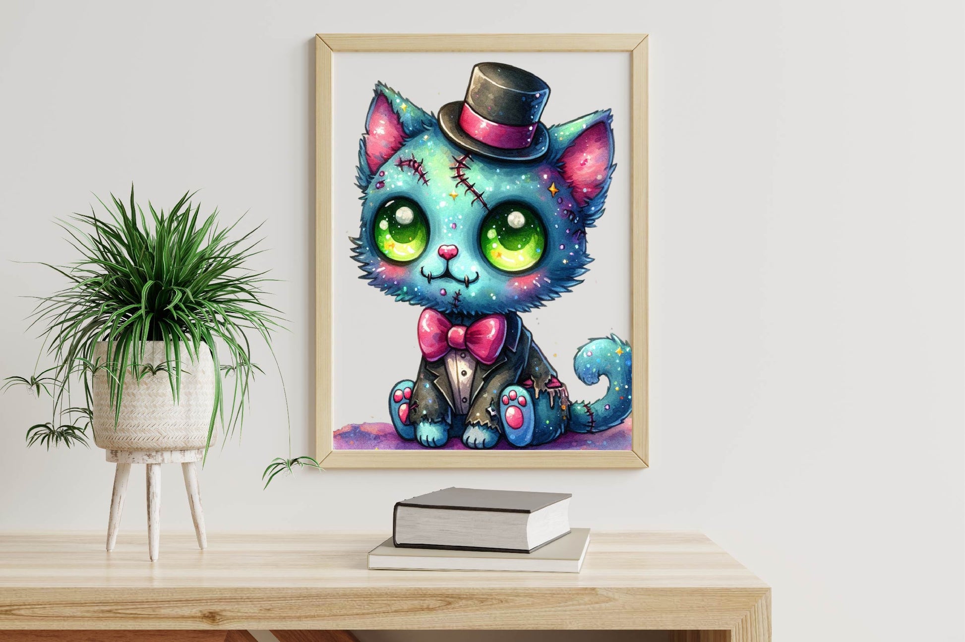 Cute Zombie Cat Clipart Bundle - CraftNest - Digital Crafting and Art