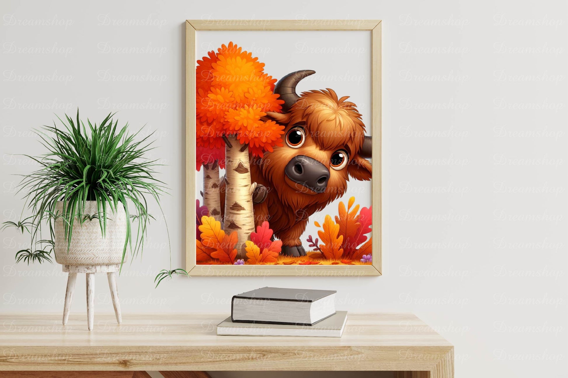 Autumn Bison Clipart Bundle - CraftNest - Digital Crafting and Art