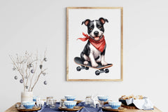 Cute Dogs Black Bandana Clipart Bundle - CraftNest - Digital Crafting and Art