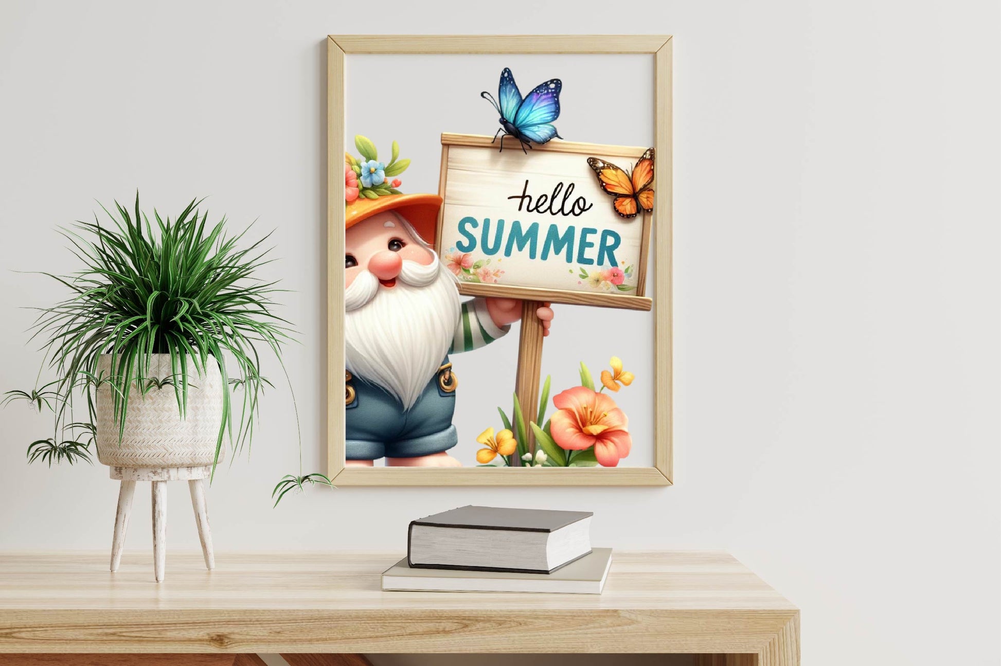 Hello Summer Gnomes Clipart Bundle - CraftNest - Digital Crafting and Art