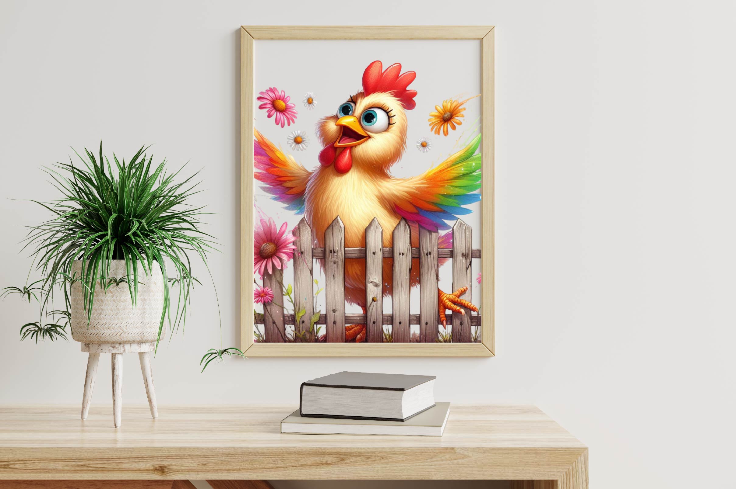 Farm Chicken Clipart Bundle - CraftNest - Digital Crafting and Art