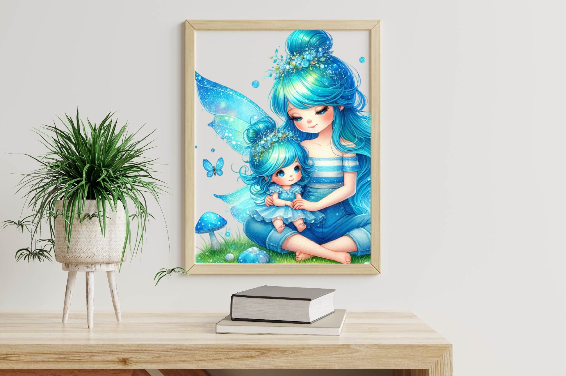 Fairy Mom And Baby Clipart Bundle - CraftNest - Digital Crafting and Art