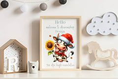 Cow Sunflowers Clipart Bundle - CraftNest - Digital Crafting and Art