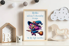 Halloween Witch Clipart Bundle 2 - CraftNest - Digital Crafting and Art