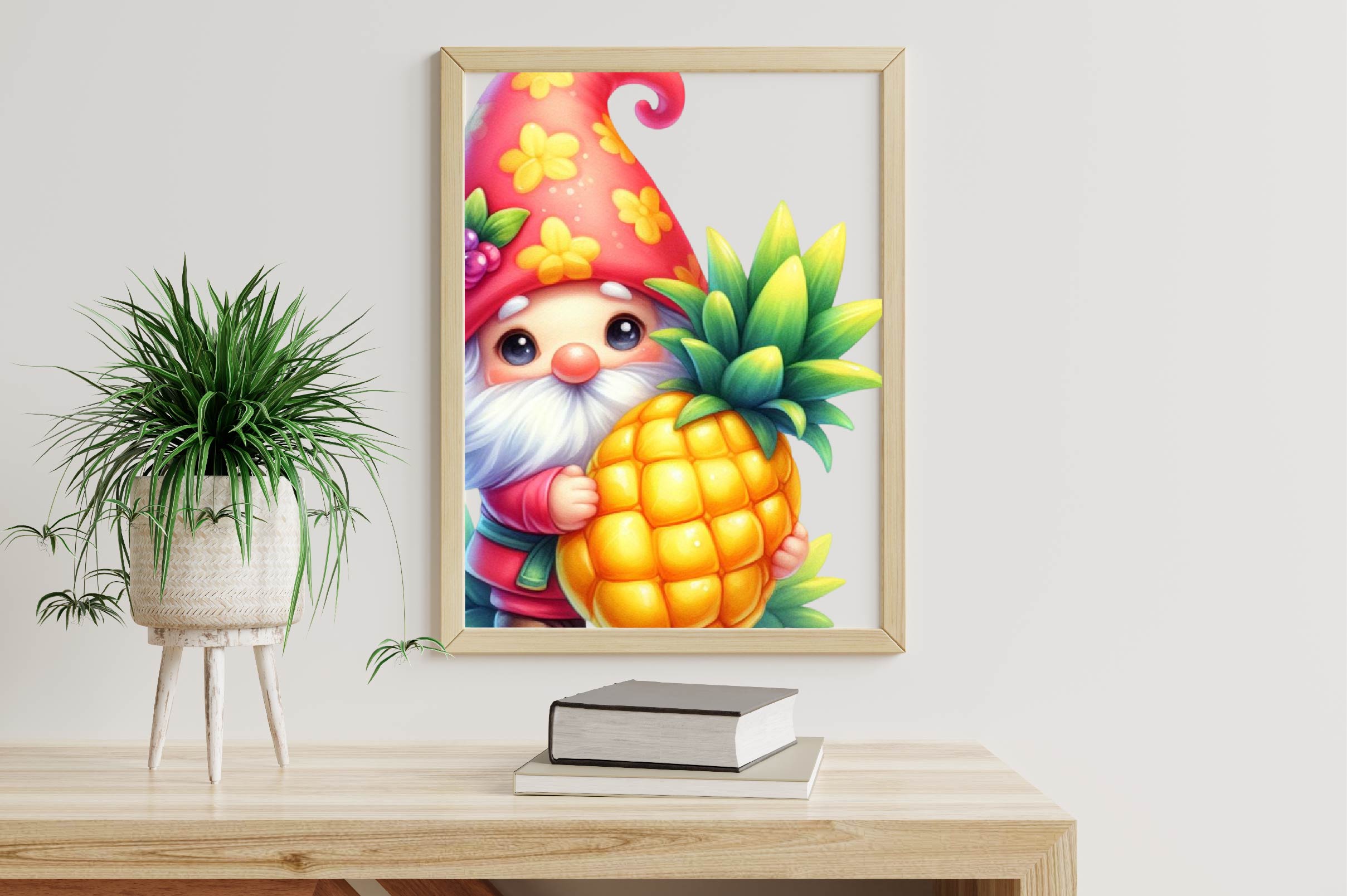 Fruit Gnomes Set Clipart Bundle - CraftNest - Digital Crafting and Art