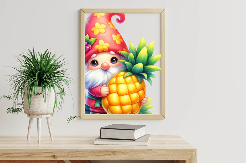 Fruit Gnomes Set Clipart Bundle - CraftNest - Digital Crafting and Art