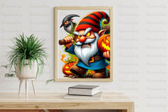 Halloween Scary Gnome Clipart Bundle - CraftNest - Digital Crafting and Art