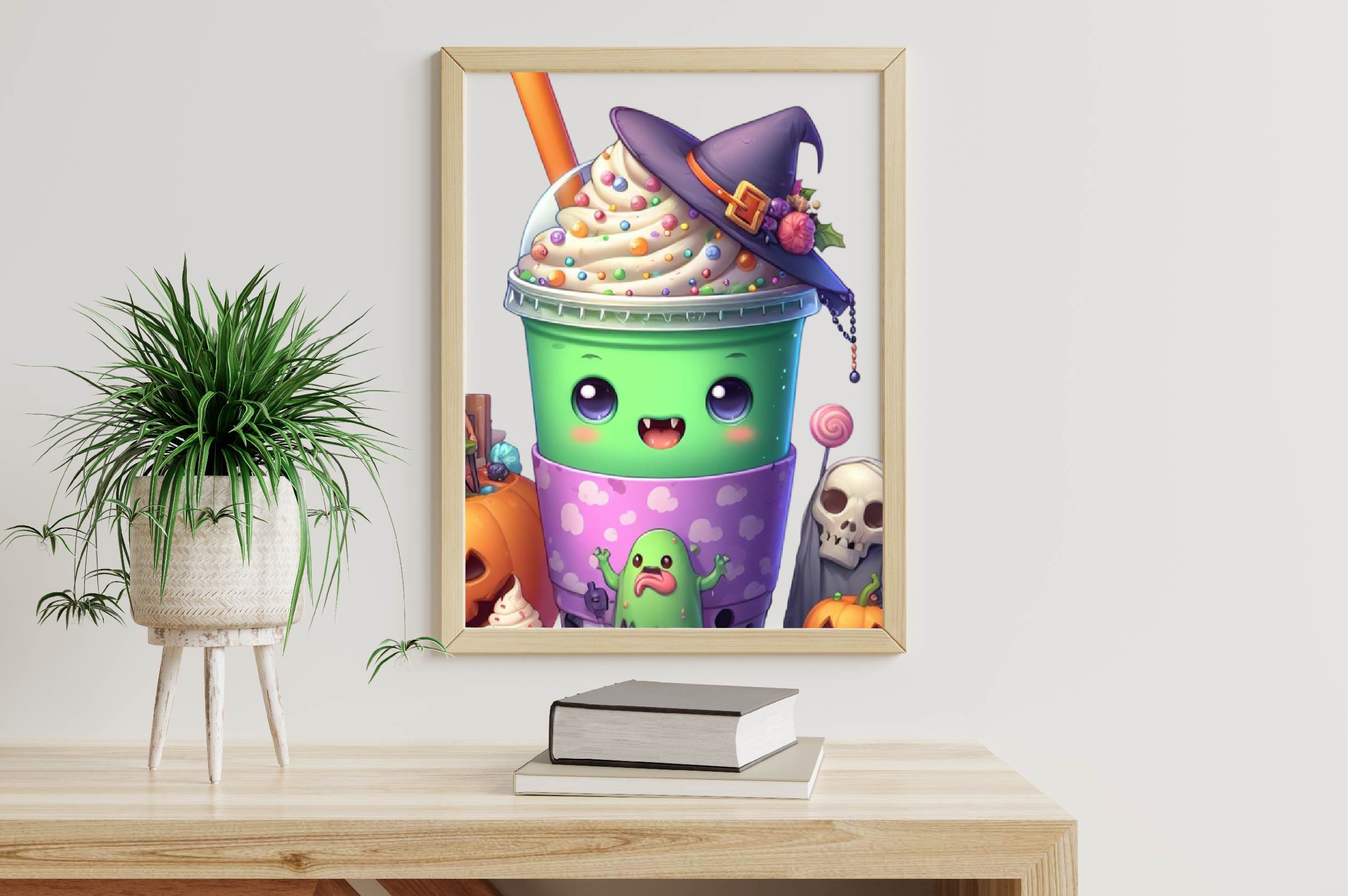 Halloween Coffee Cup Clipart Bundle 2 - CraftNest - Digital Crafting and Art