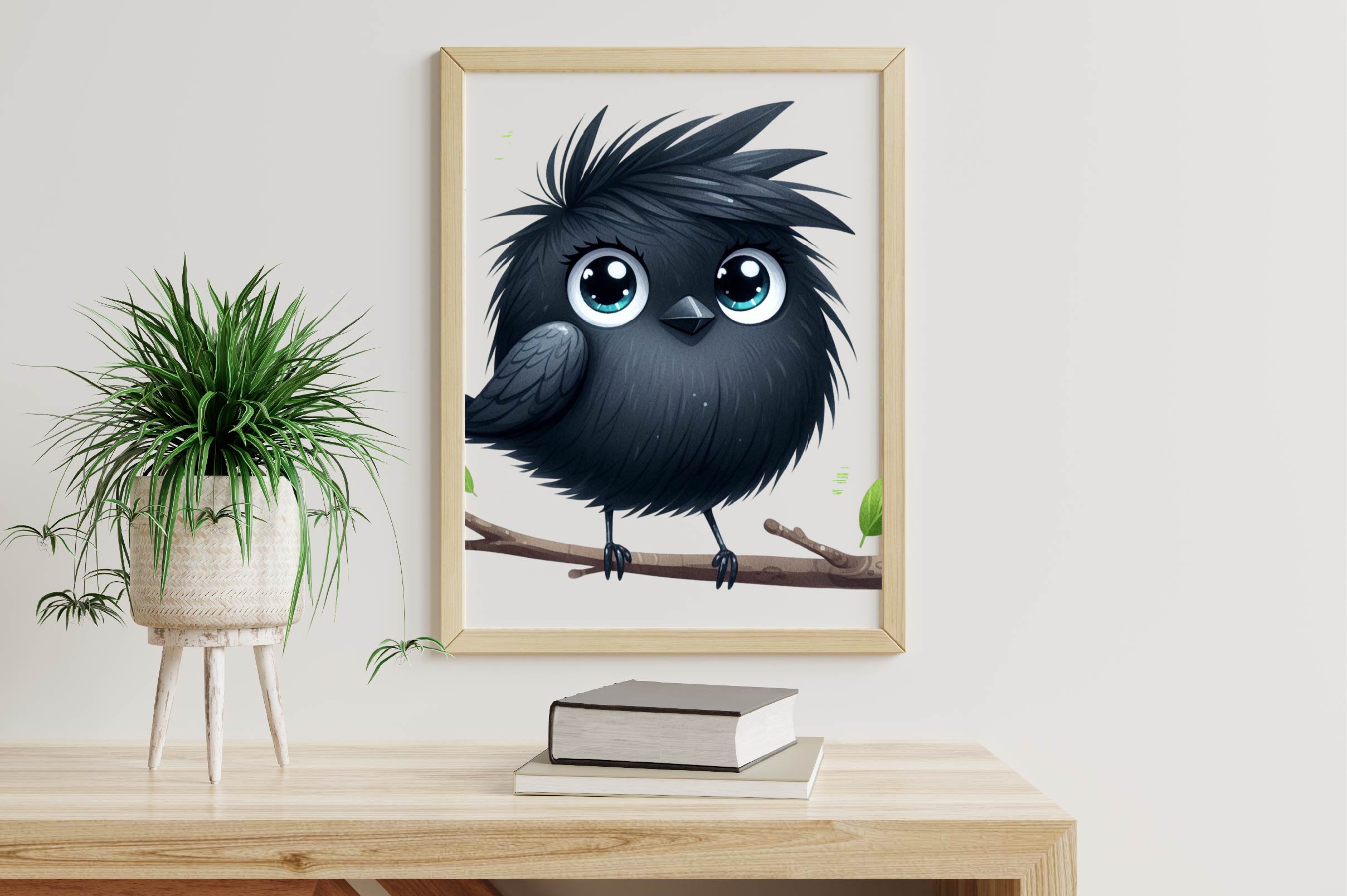 Funny Black Birds Clipart Bundle - CraftNest - Digital Crafting and Art