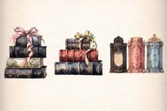 Victorian Books Clipart Bundle - CraftNest - Digital Crafting and Art
