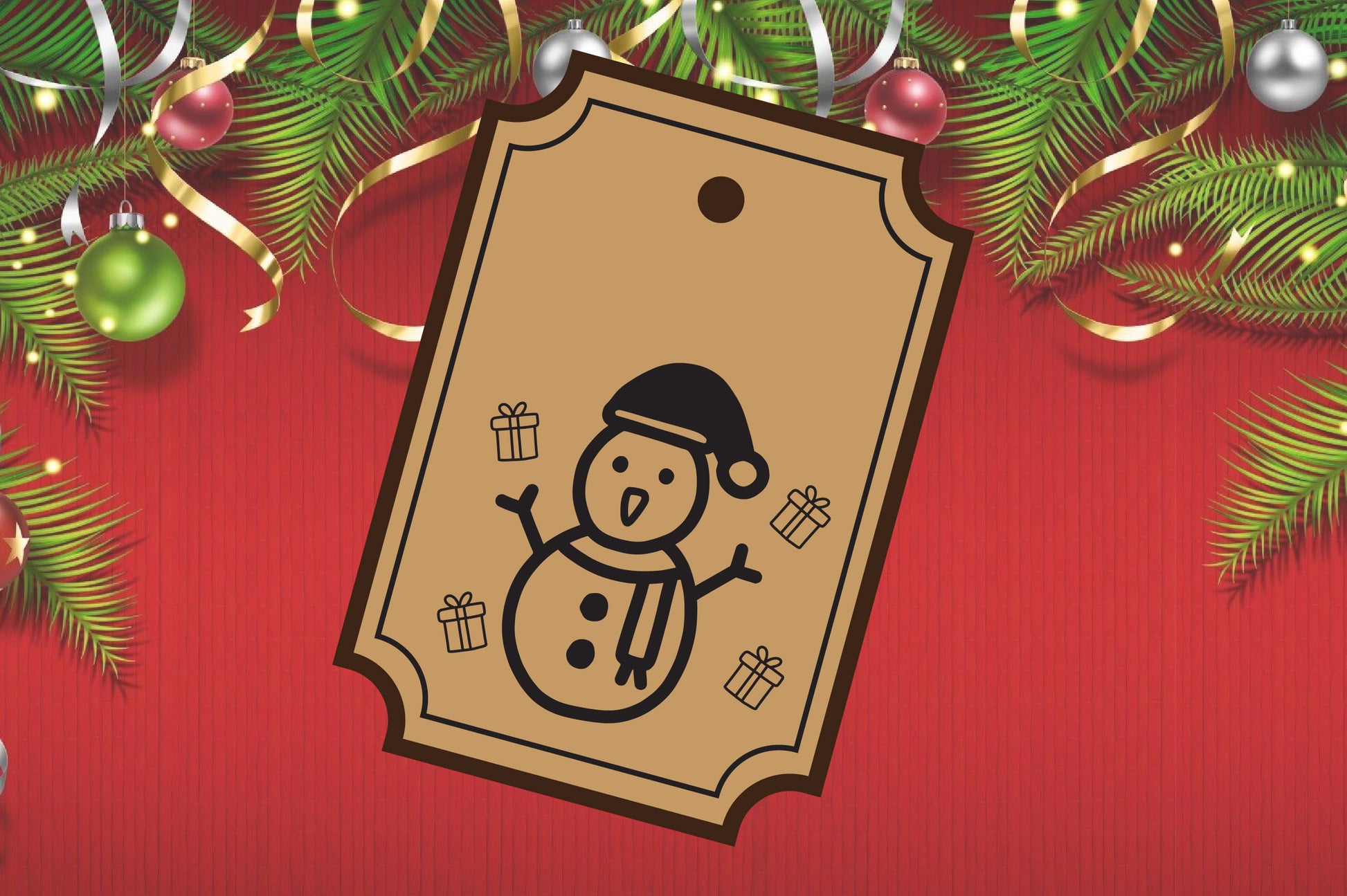 Christmas Gift Tag Laser Cut Bundle 1 - CraftNest - Digital Crafting and Art