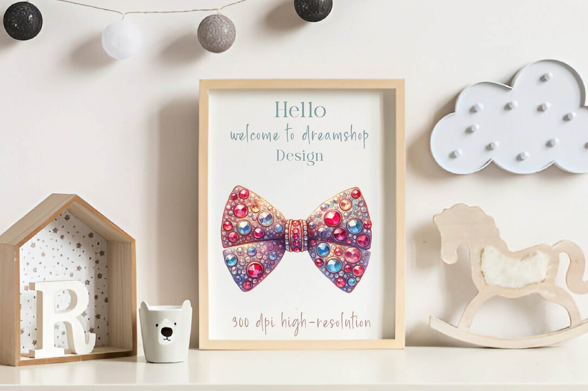 Rhinestone Bow Tie Clipart Bundle - CraftNest - Digital Crafting and Art