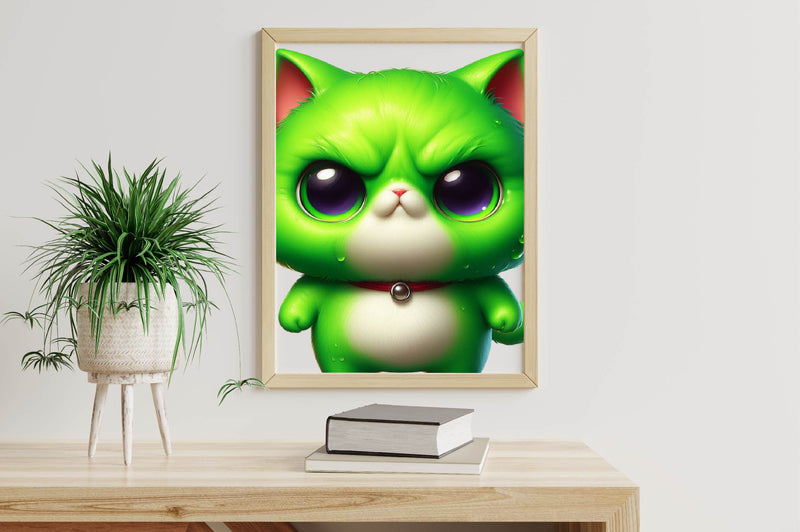 Funny Grumpy Cat Clipart Bundle - CraftNest - Digital Crafting and Art