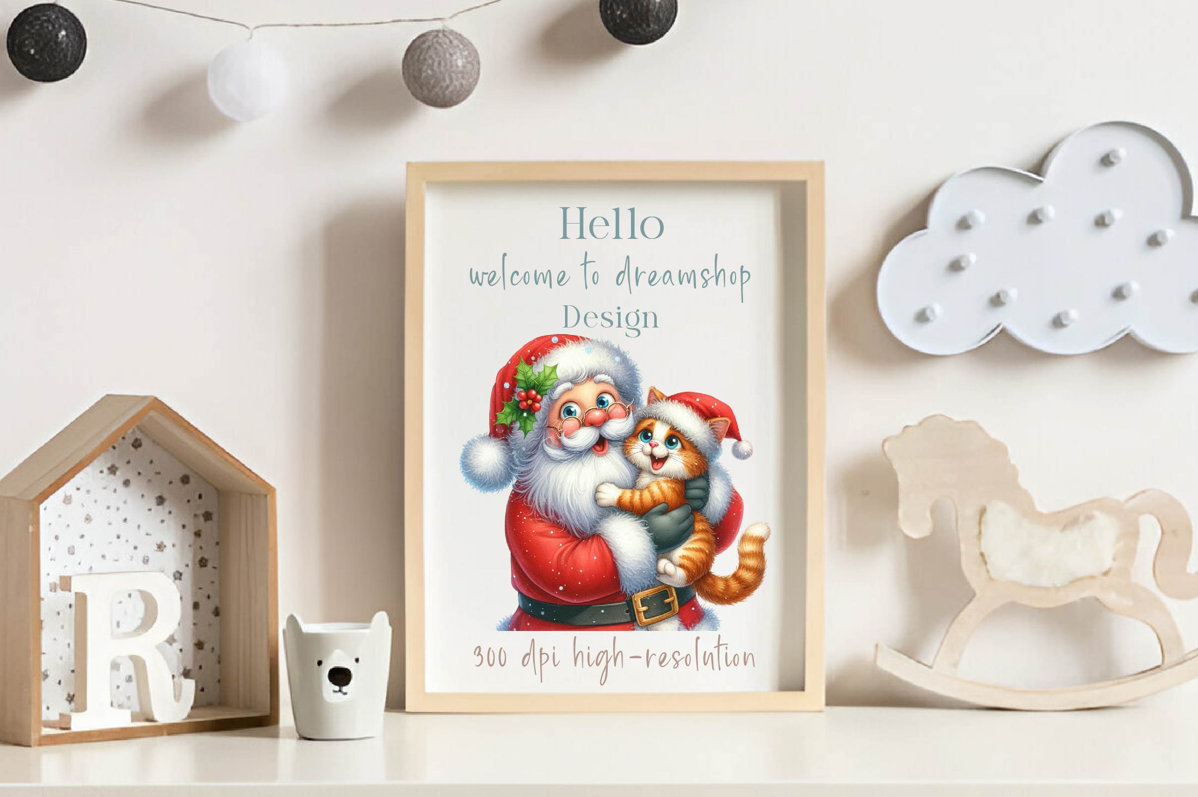 Funny Christmas Santa Clipart Bundle 4 - CraftNest - Digital Crafting and Art