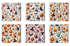 Halloween Digital Background Papers - CraftNest - Digital Crafting and Art