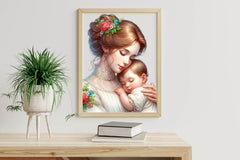 Retro Mom And Baby Clipart Bundle - CraftNest - Digital Crafting and Art