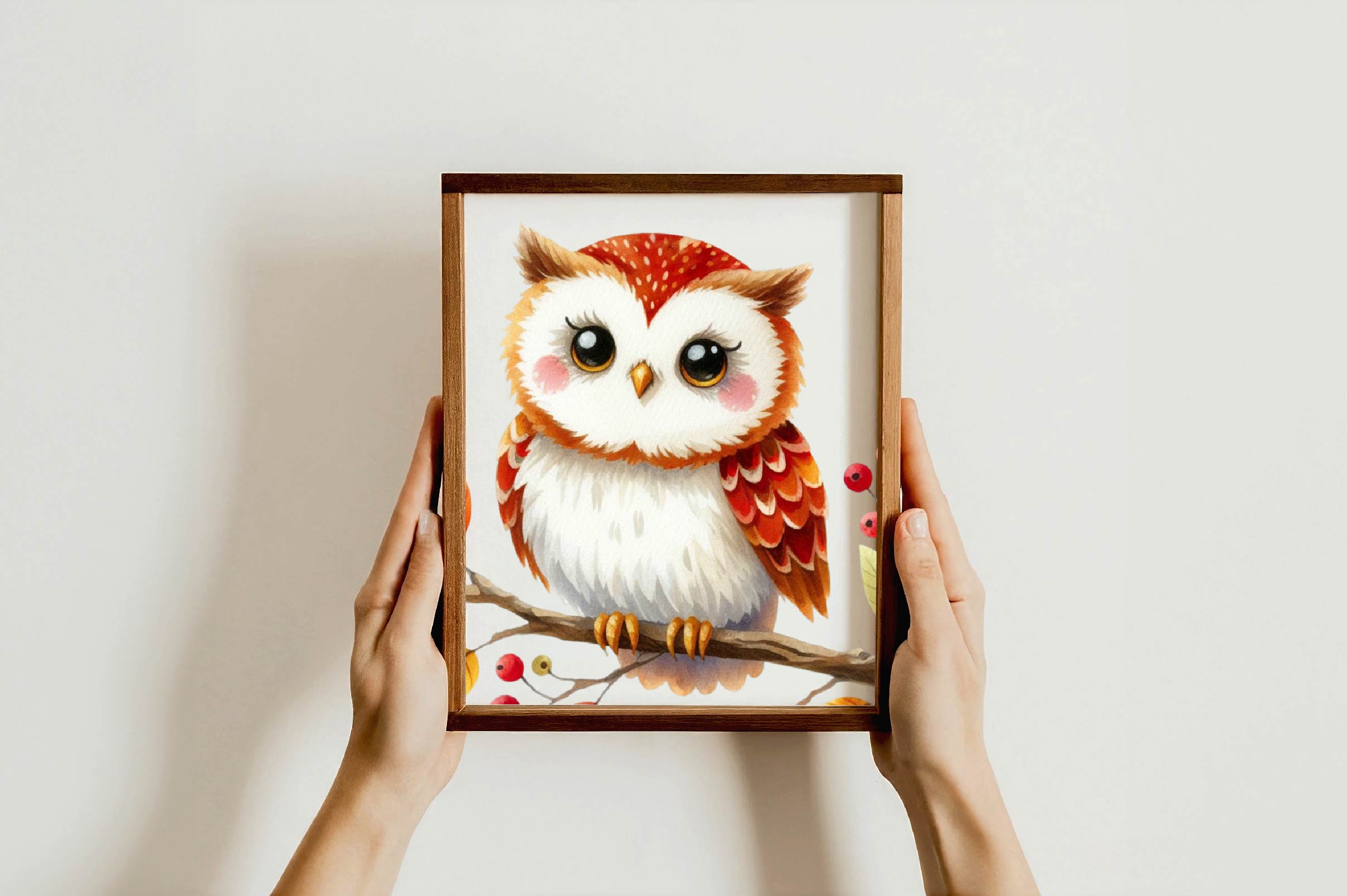 Cute Autumn Owl Clipart Bundle - CraftNest - Digital Crafting and Art