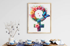 Woman Power Emblem Clipart Bundle - CraftNest - Digital Crafting and Art