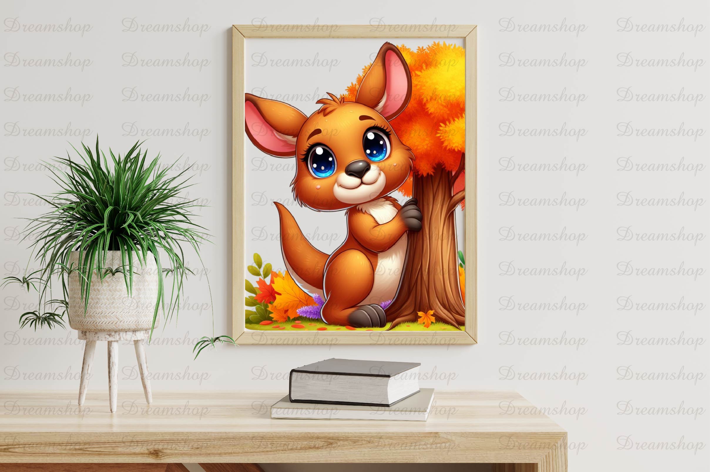 Autumn Kangaroo Clipart Bundle - CraftNest - Digital Crafting and Art