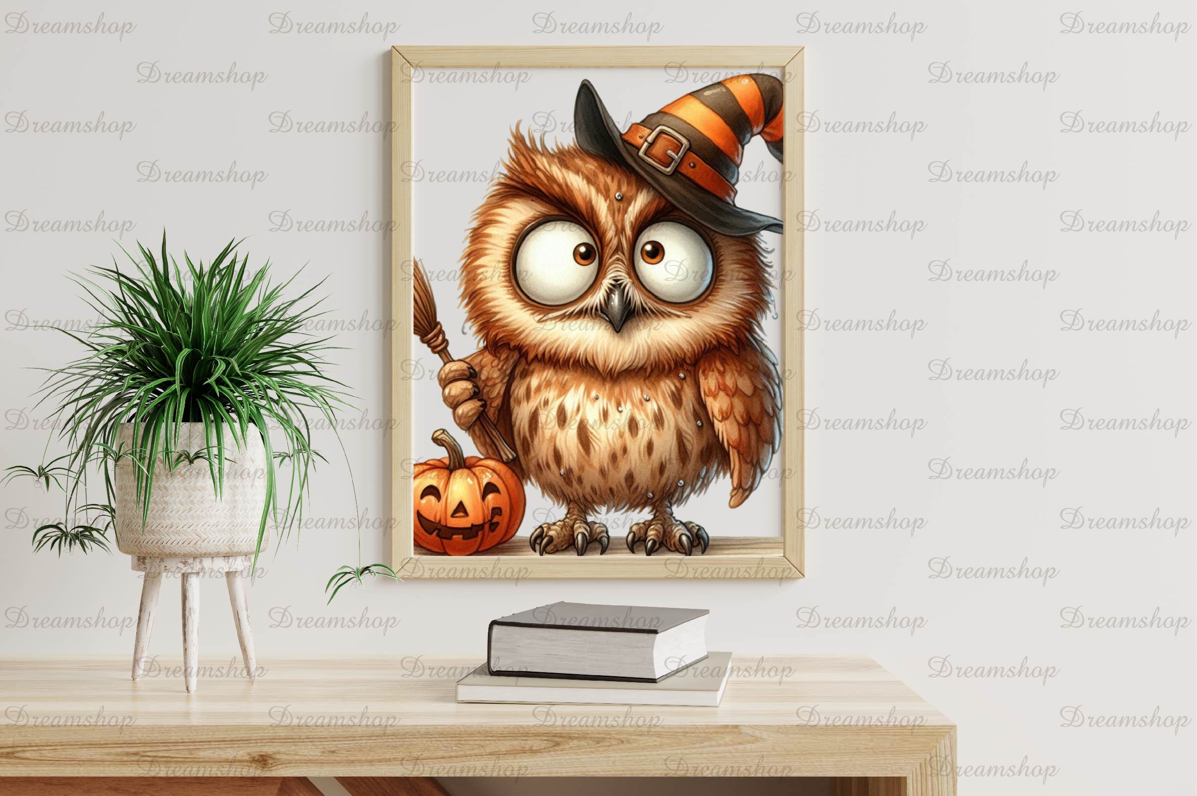 Autumn Funny Tawny Owl Clipart Bundle - CraftNest - Digital Crafting and Art