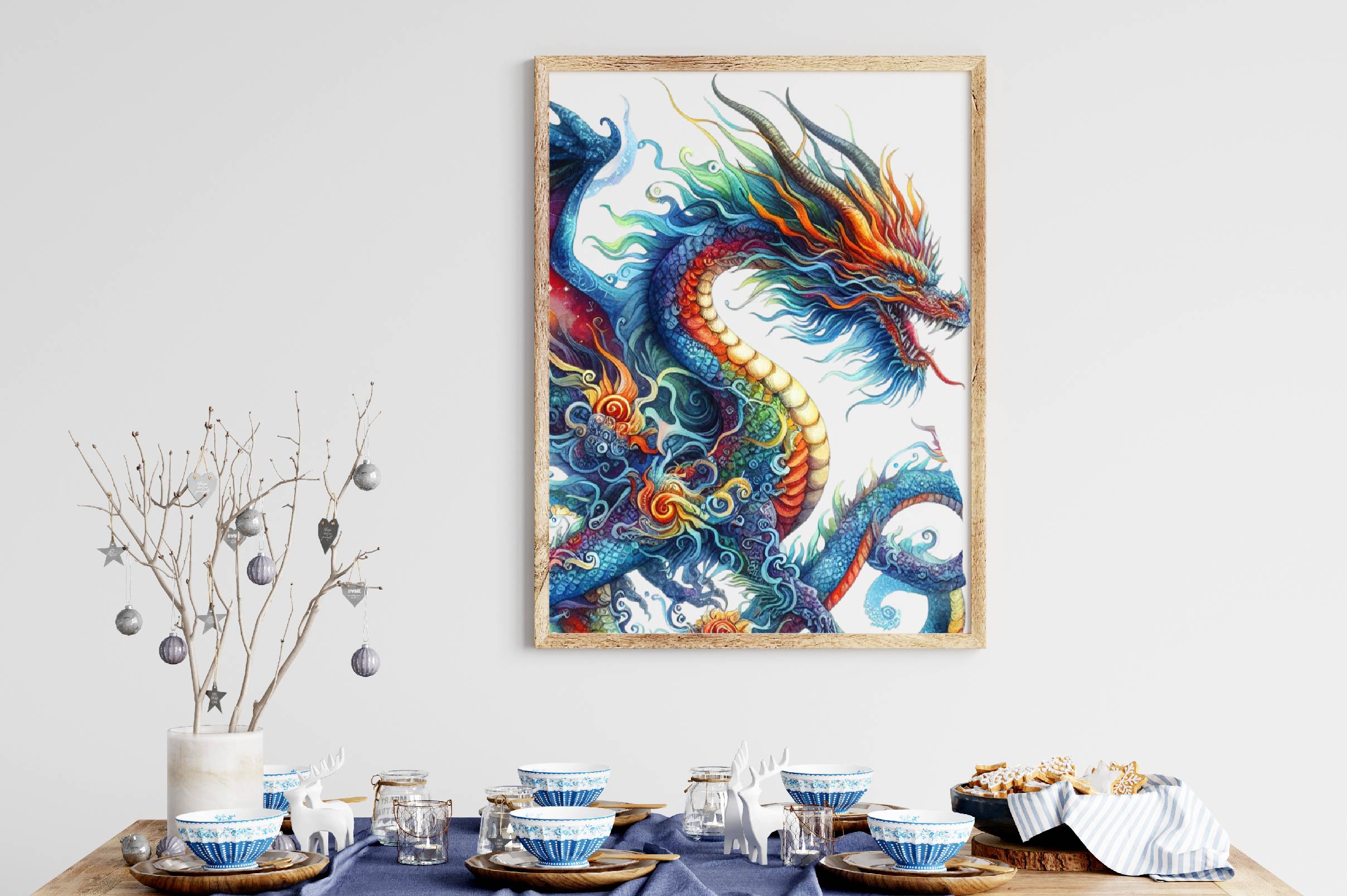 Watercolour Fantasy Dragon Clipart Bundle - CraftNest - Digital Crafting and Art